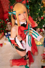 [Foto de COSER de una celebridad de Internet] La bloguera de anime Mime Yami - Girls Frontline TMP Christmas