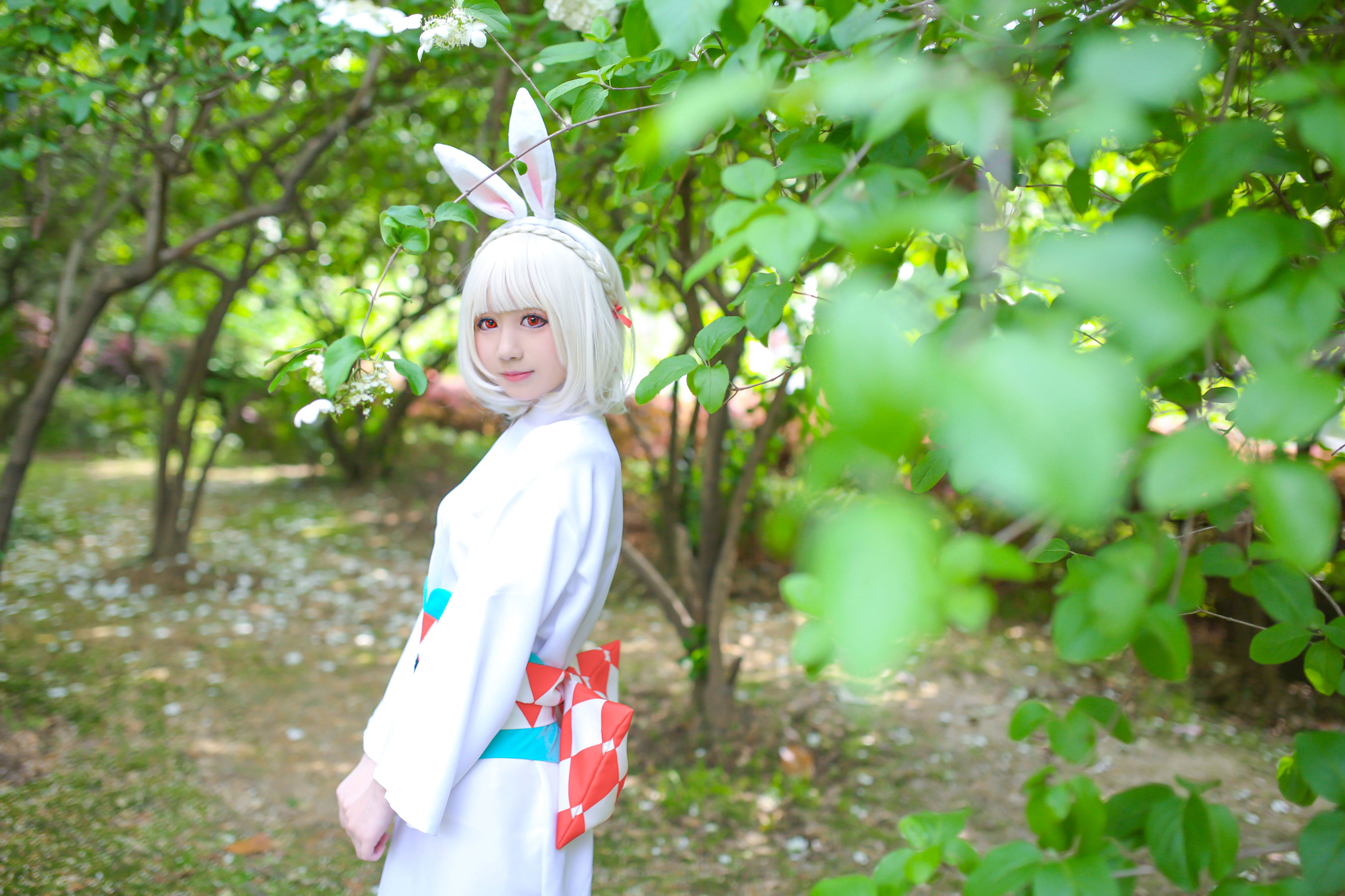 [Cosplay photo] Anime blogger Xianyin sic - Onmyoji Mountain Rabbit Page 6 No.a4f71a