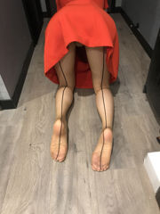 [สวัสดิการ COS] Silk Foot Blogger Elk_Monroe 2020.07.02 Sexy Line Stockings