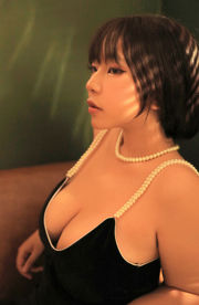 [Zdjęcie gwiazdy internetowej COSER] Bloger anime Mu Ling Mu0 - czarna chusta w stylu Hongkongu