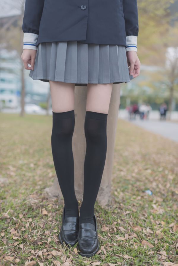 [Wind Field] NO.021 sekolah gadis sutra hitam luar 1