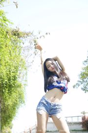 Mae Yuan "Cám dỗ của váy denim + bikini" [Minisuka.tv]