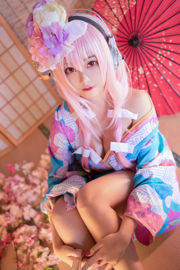 [Foto cosplay] Cute Miss Sister Honey Cat Qiu - Kimono Soniko
