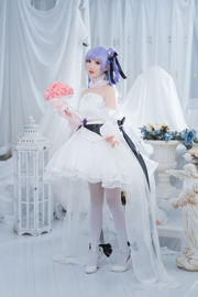 [Cosplay-Foto] Süße und beliebte Coser Noodle Fairy - Einhorn-Hochzeitskleid