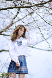[복지COS] 귀여운 소녀 후시이_ 하이탕 - 벚나무 아래