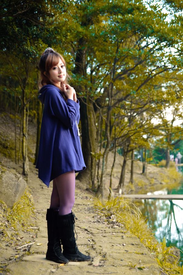 ผลไม้เทพธิดาไต้หวัน MM "New Mountain Dream Lake Outside Shooting"