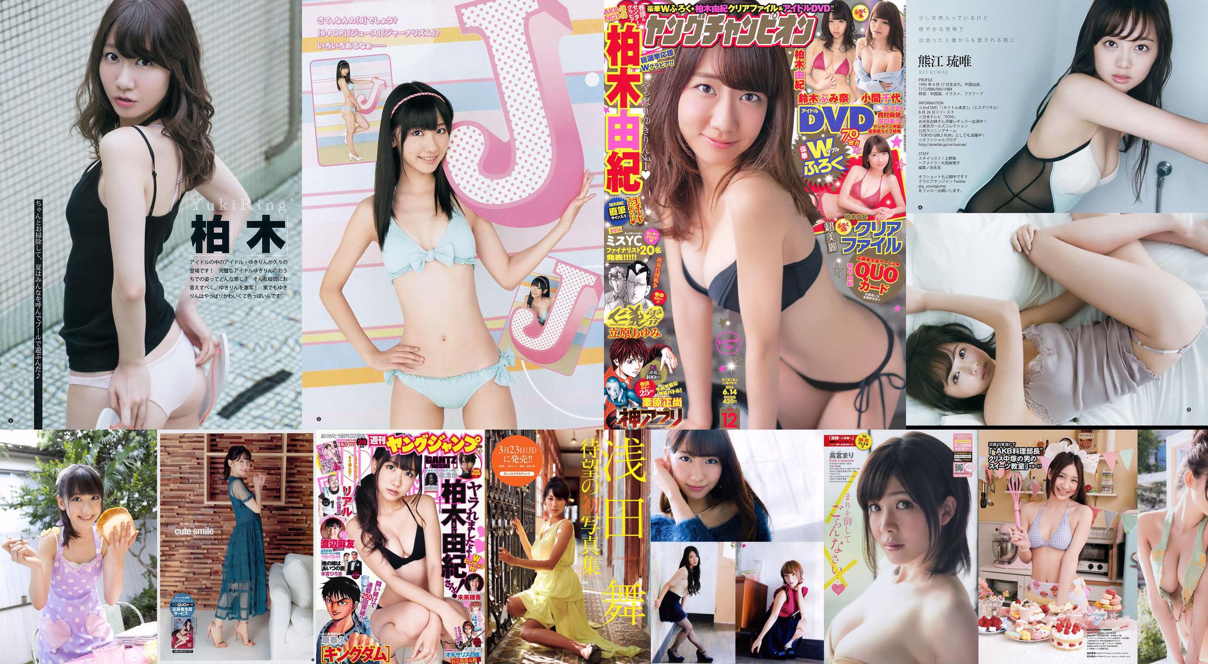 [Weekly Big Comic Spirits] Kashiwagi Yuki 2015 No.25 Photo Magazine No.e00c72 Page 1