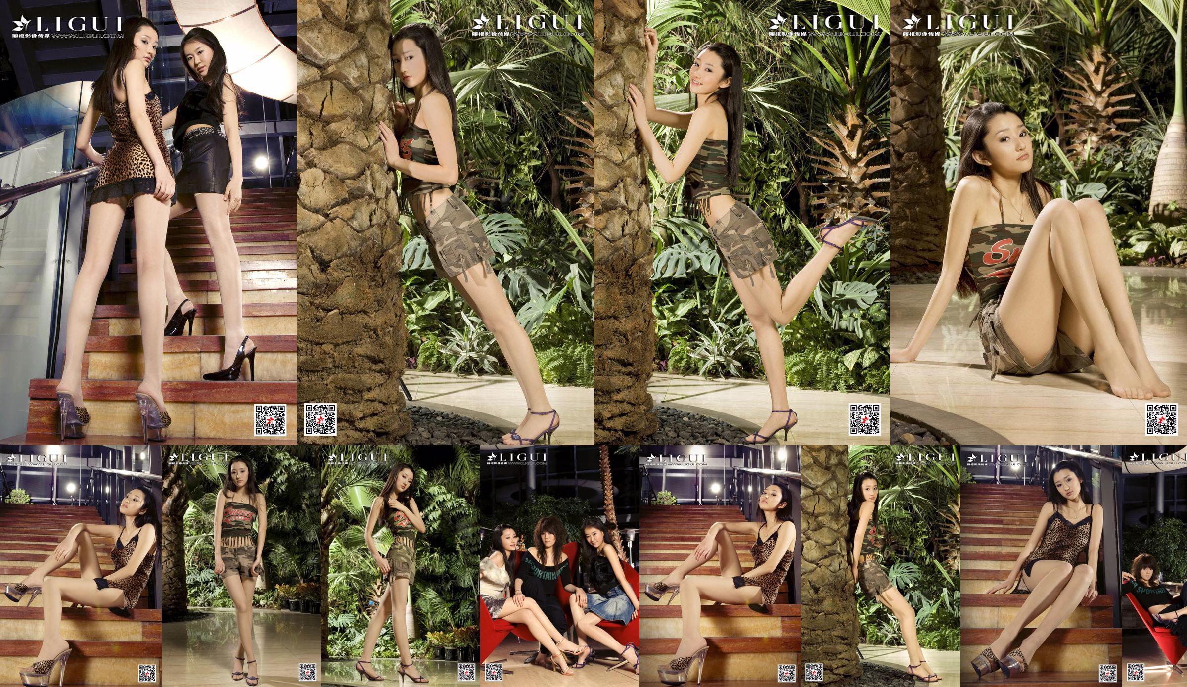 Model Sun Yi "Camouflage Girl" [丽 柜 Ligui] Network Beauty No.e88e8f Pagina 1