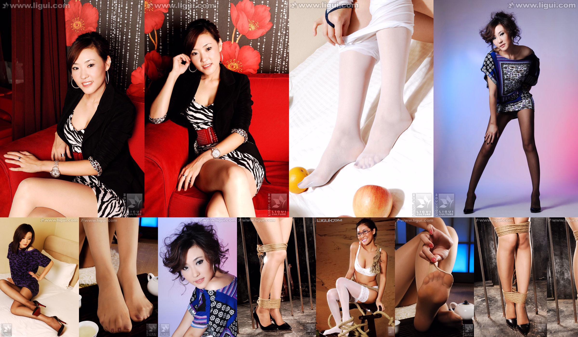 Model CoCo "Indulge in it" [丽柜 LiGui] Photo of beautiful legs and jade feet No.2e6895 Page 1