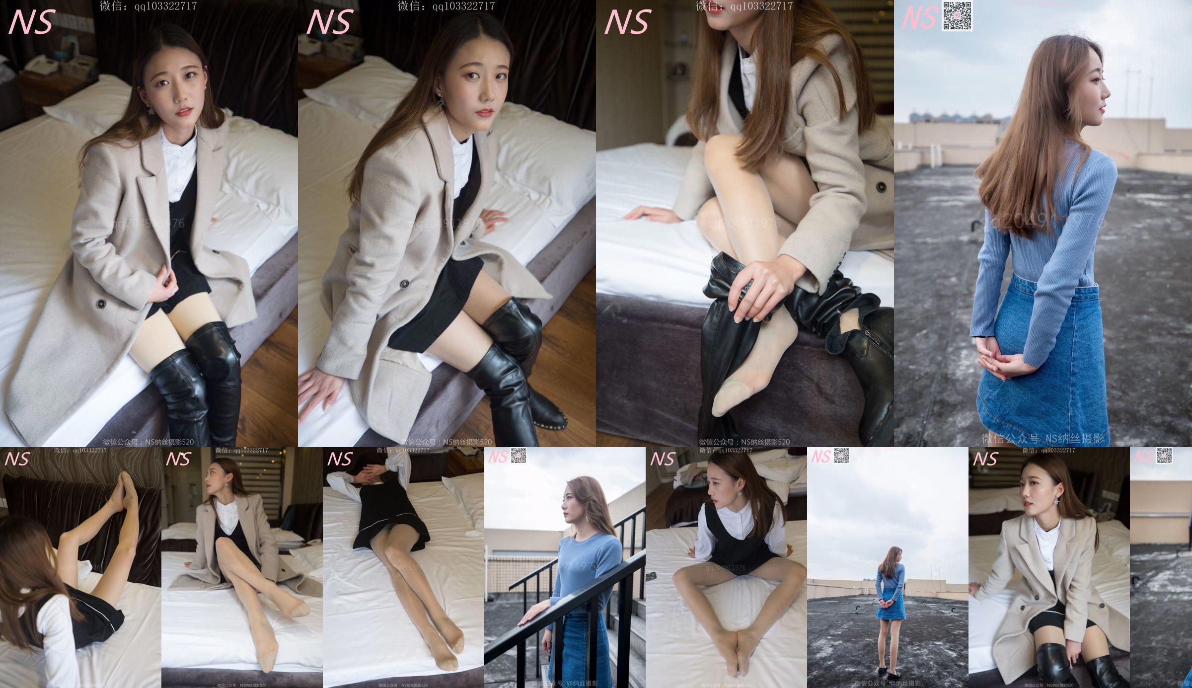 Shu Yi "Pertemuan Dengan Boots dari Stoking" [Nass Photography] No.cf9a9e Halaman 4