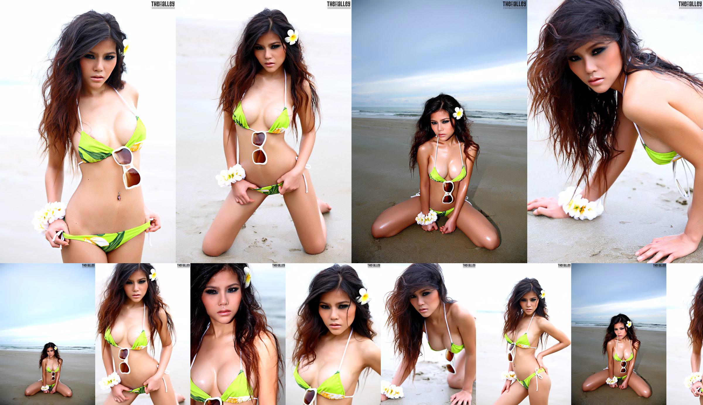 Juliana Young "Body Bikini trên bãi biển" [TBA / Black Lane] No.f965bb Trang 4