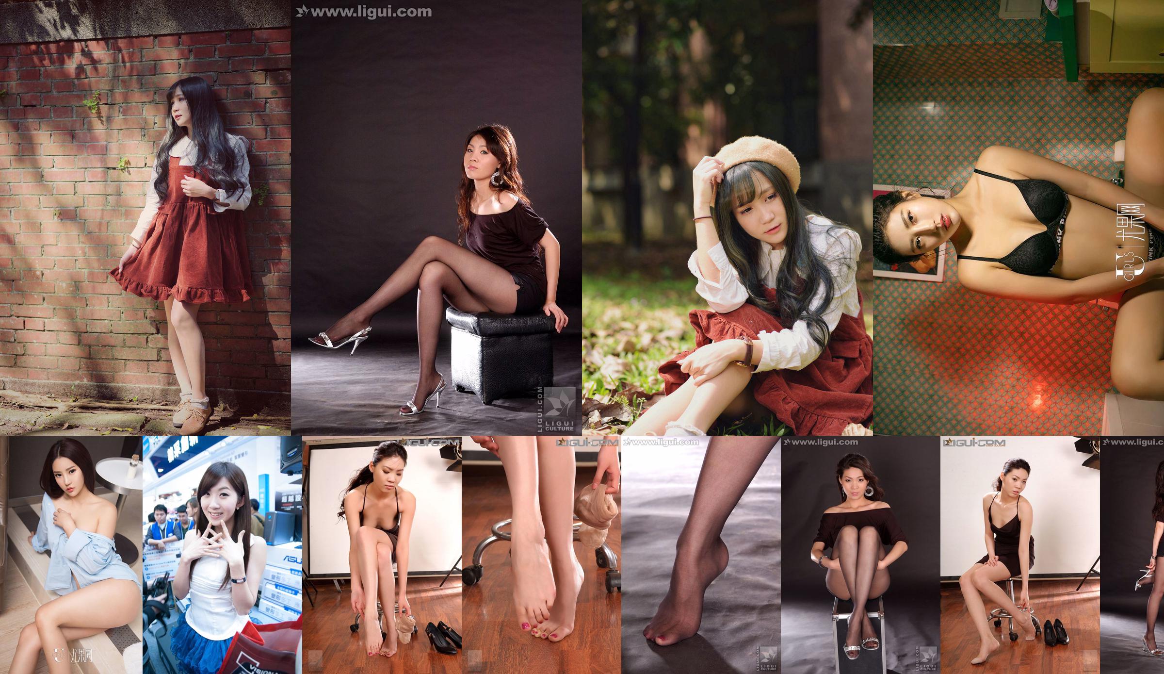 Modeluj Qi „Szczupła i szczupła dziewczyna” [丽 柜 LiGui] Zdjęcie z jedwabnej stopy No.9954a7 Strona 1