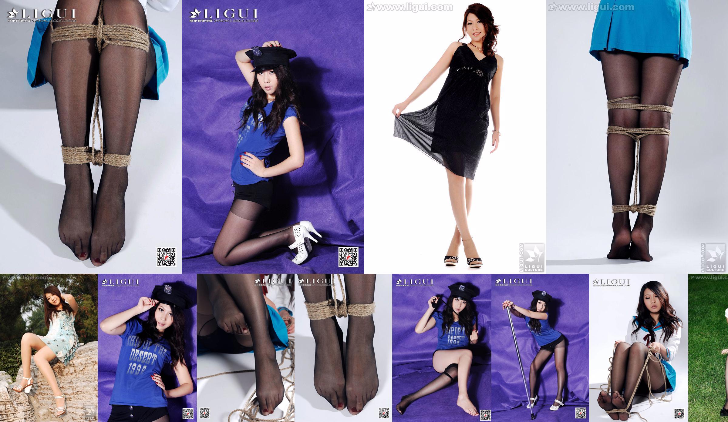 Người mẫu Youyou "Uniform Black Silk Bound" [Ligui Meishu Ligui] No.cd4ac0 Trang 20