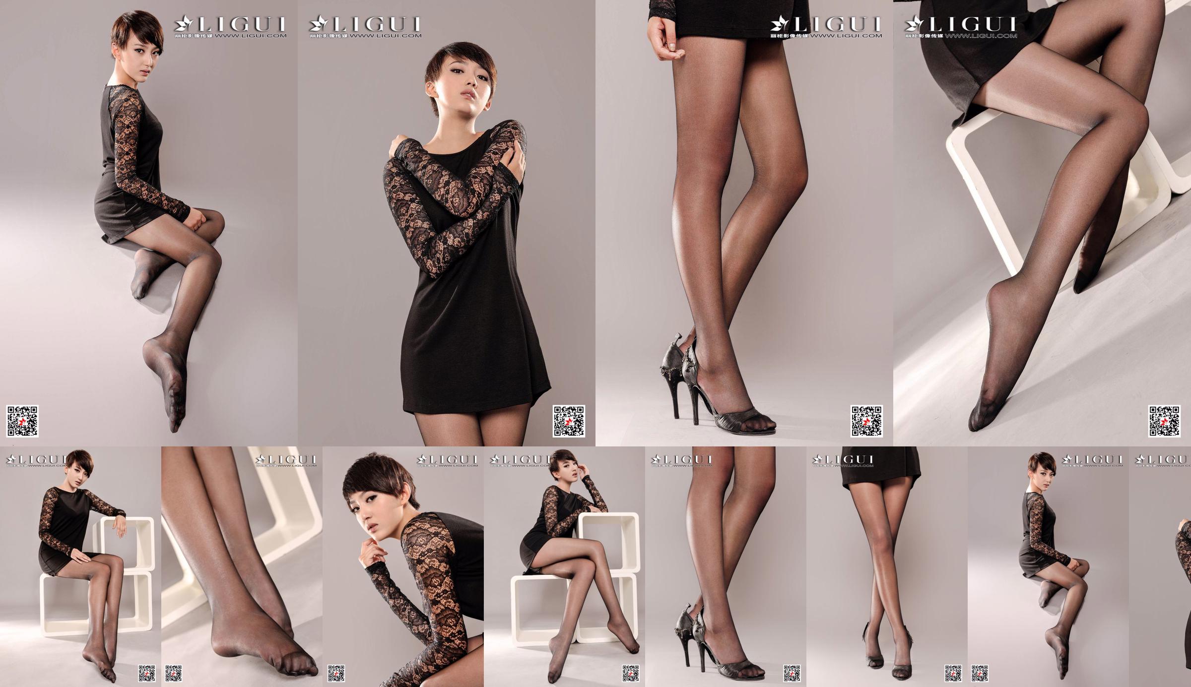 Model Xiaoqi "Black Lace" [Ligui Ligui] Internet Beauty No.5ae6ac Page 3