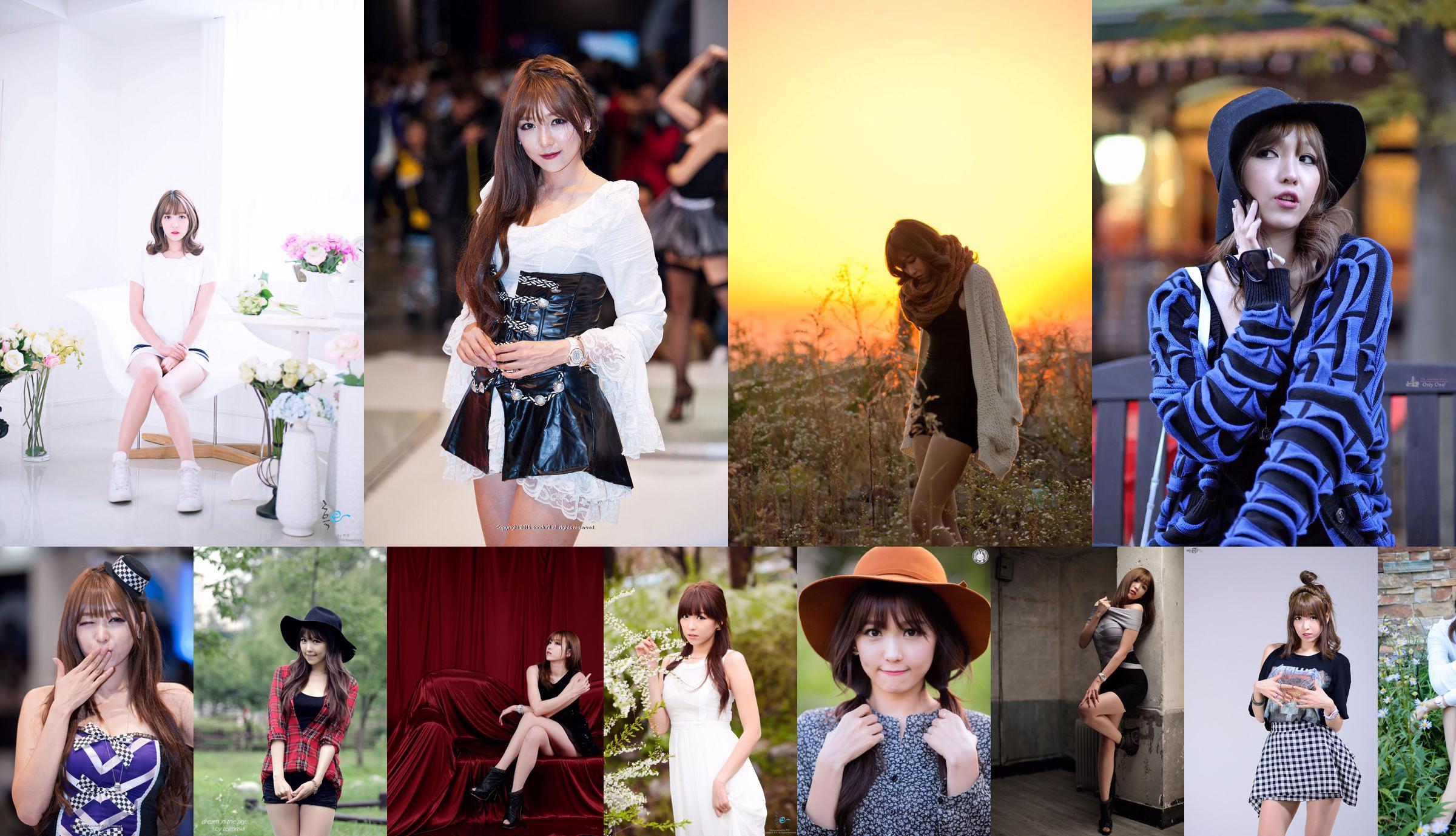 Stand de belleza Lee Eun-hye "ShowGirl Korea International Game Show 2014Gstar" conjunto de fotos No.7039a1 Página 1