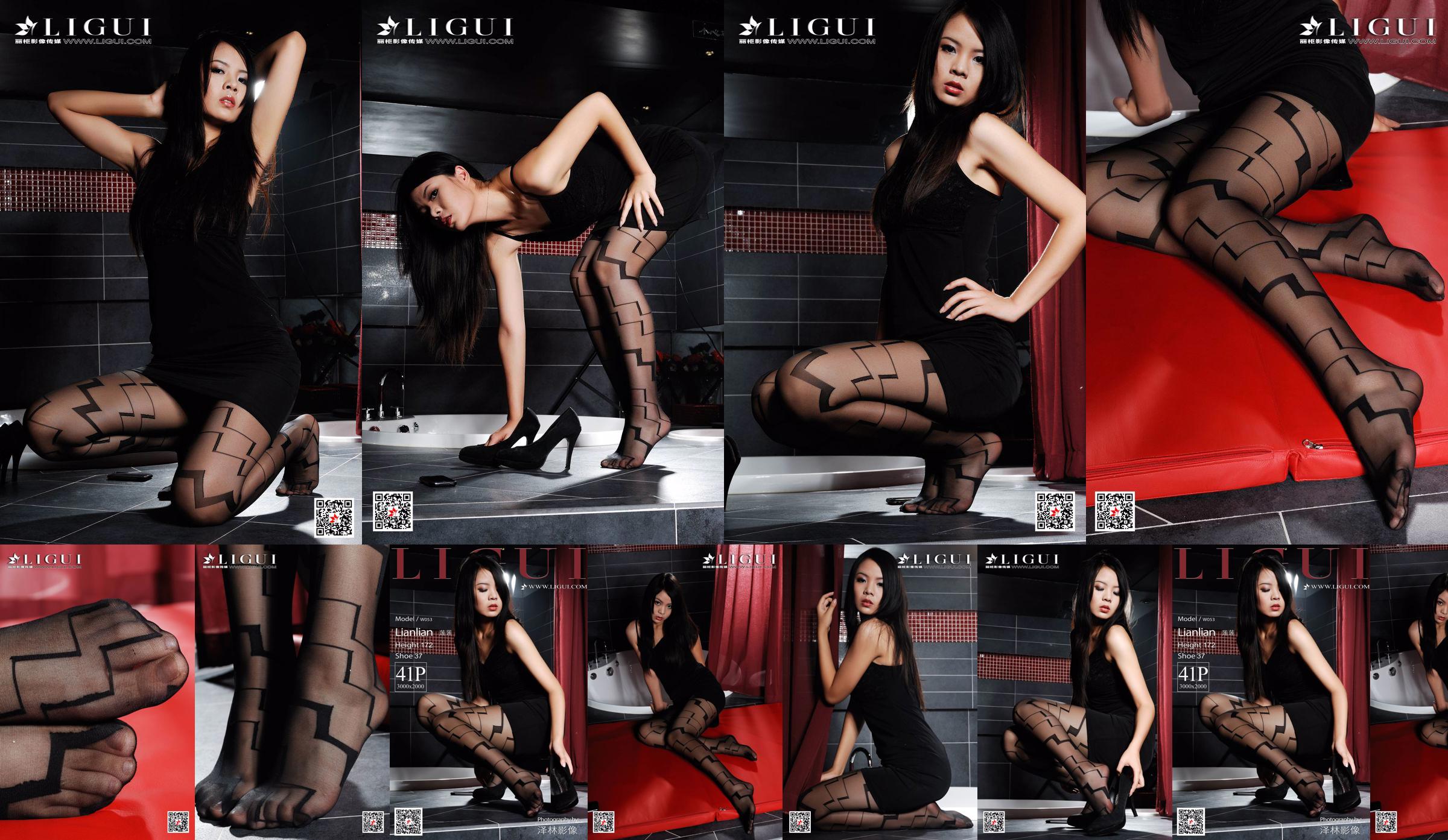 Model Lotus "Black Silk Legs and Feet" [Ligui Ligui] No.fc0f26 Page 1
