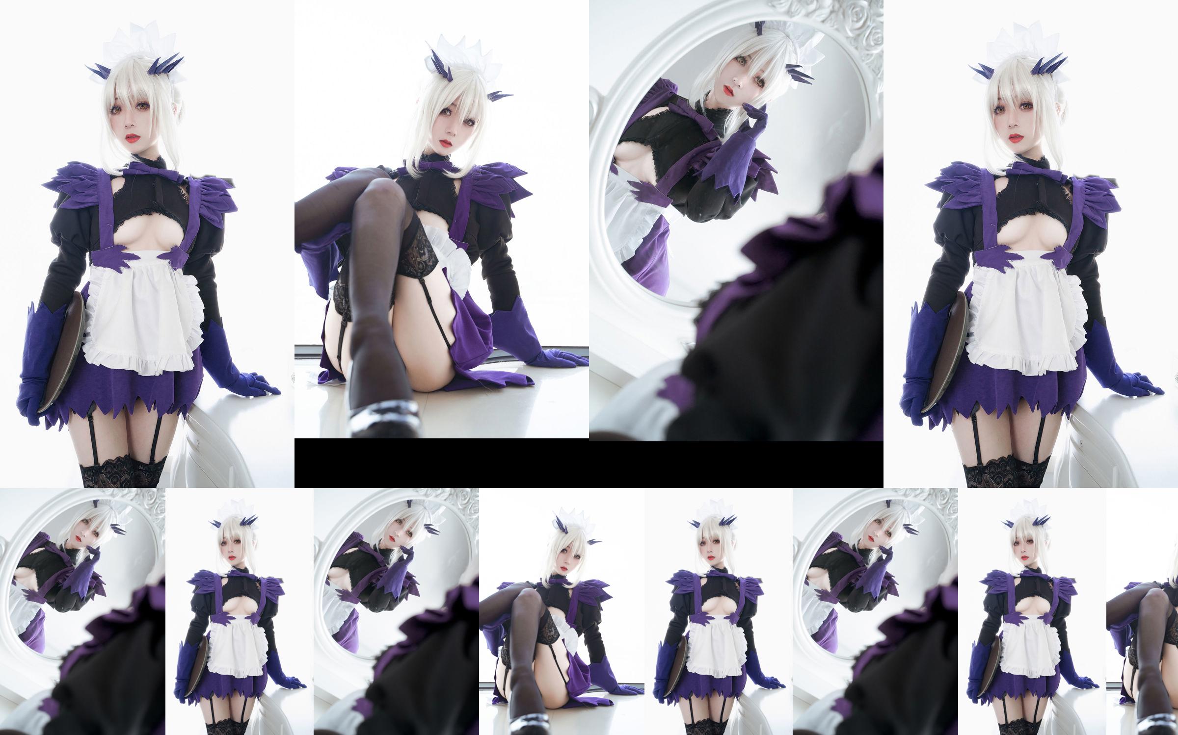 [Cosplay-Foto] Weibo Girl Wuzheng Ryou - Jeanne d'Arc Maid No.947f7f Seite 2
