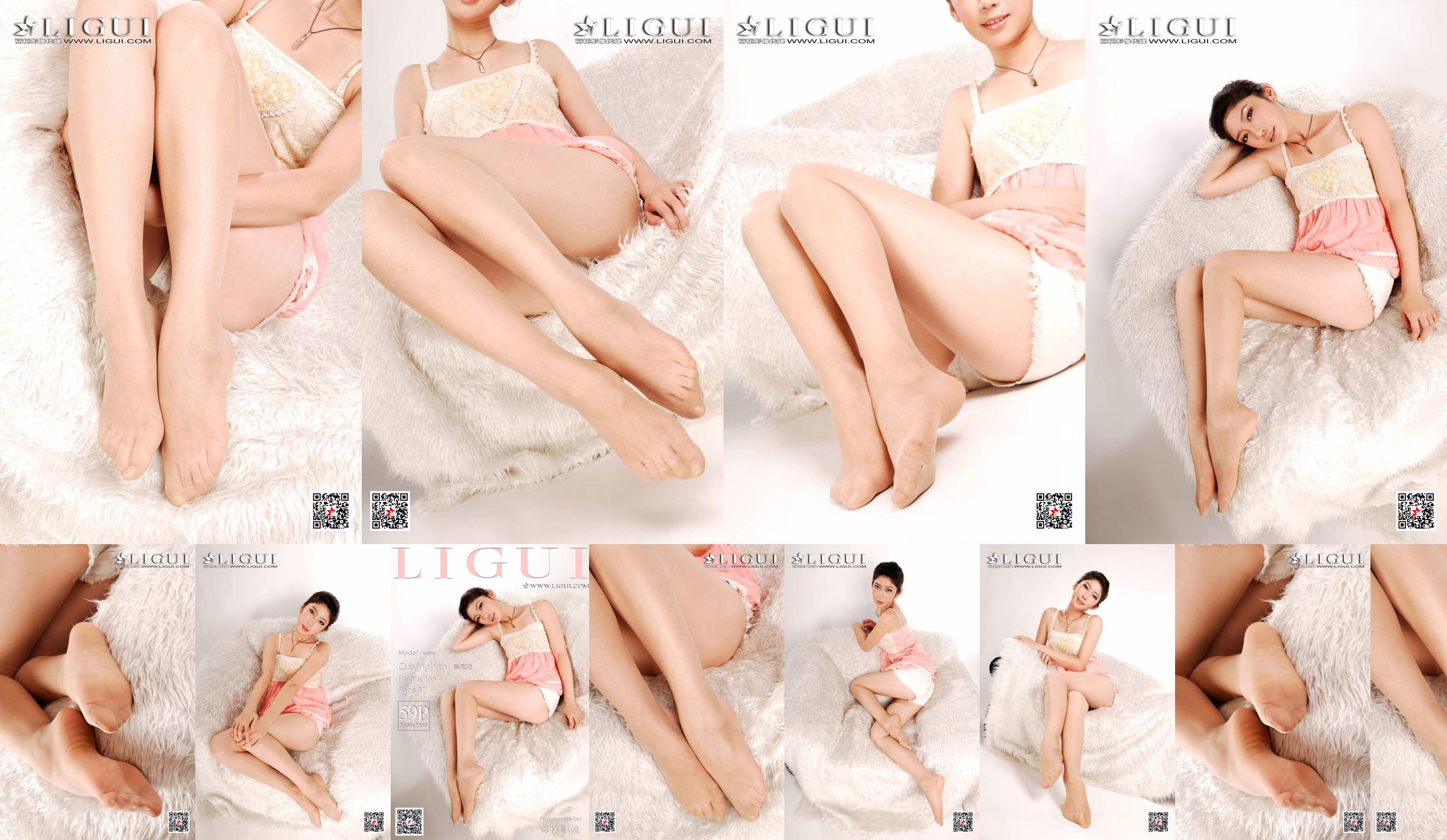 Modelo Cui Yinghan "Ross and Jade Foot" [Ligui Ligui] No.1d0955 Página 1
