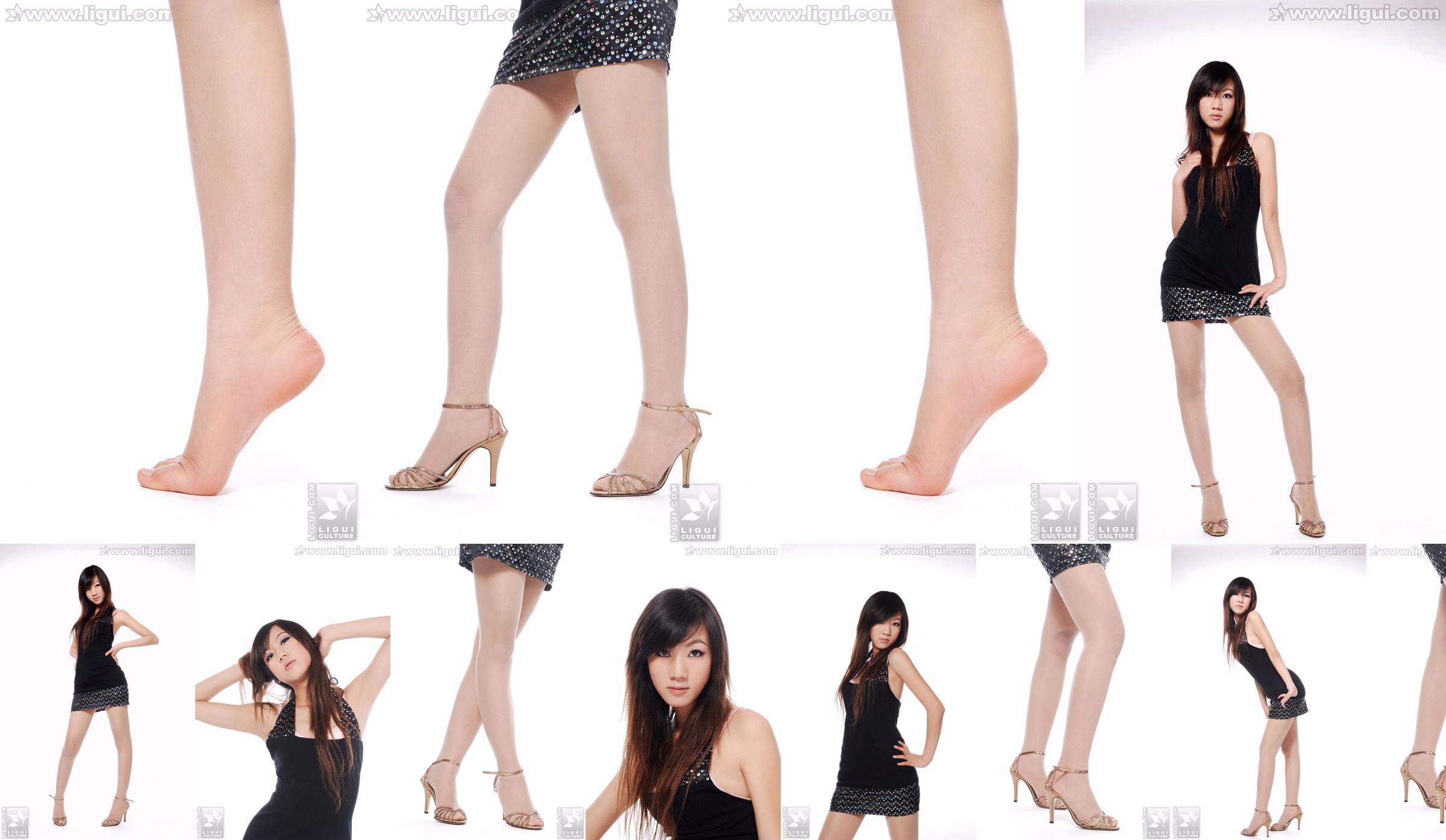 Model Sheng Chao "High-heeled Jade Foot Beautiful New Show" [丽柜LiGui] Photo of Beautiful Legs and Jade Foot No.3e86a1 Page 1