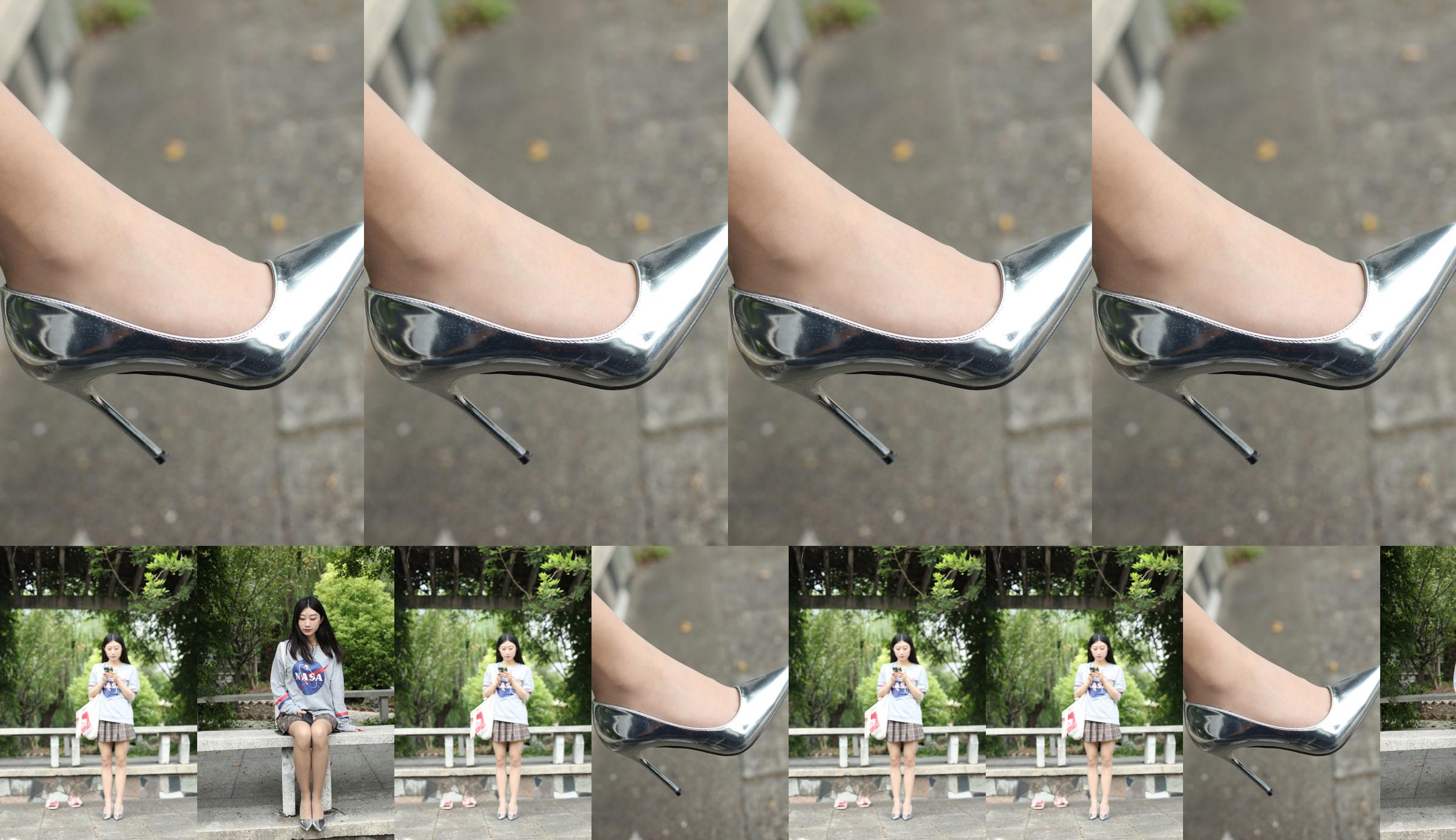 [Naisi] NO.147 Yi Ning, het zachte meisje op de stenen bank met lange benen No.d6bdec Pagina 3
