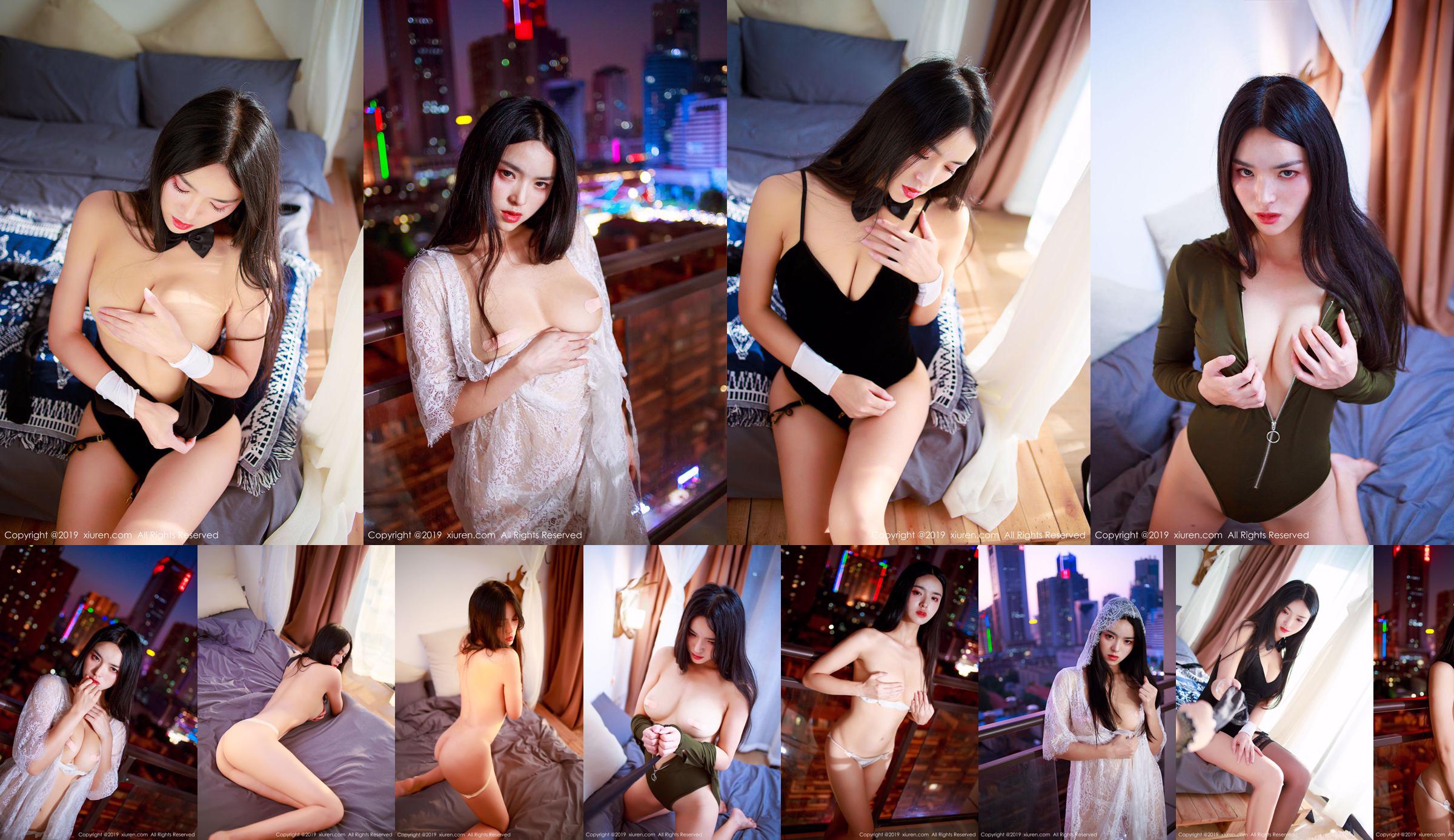 Jin Jingxi "Sexy Bunny Girl Lingerie Dress Up" [Hideto XiuRen] No.1678 No.fb7f6f Página 1