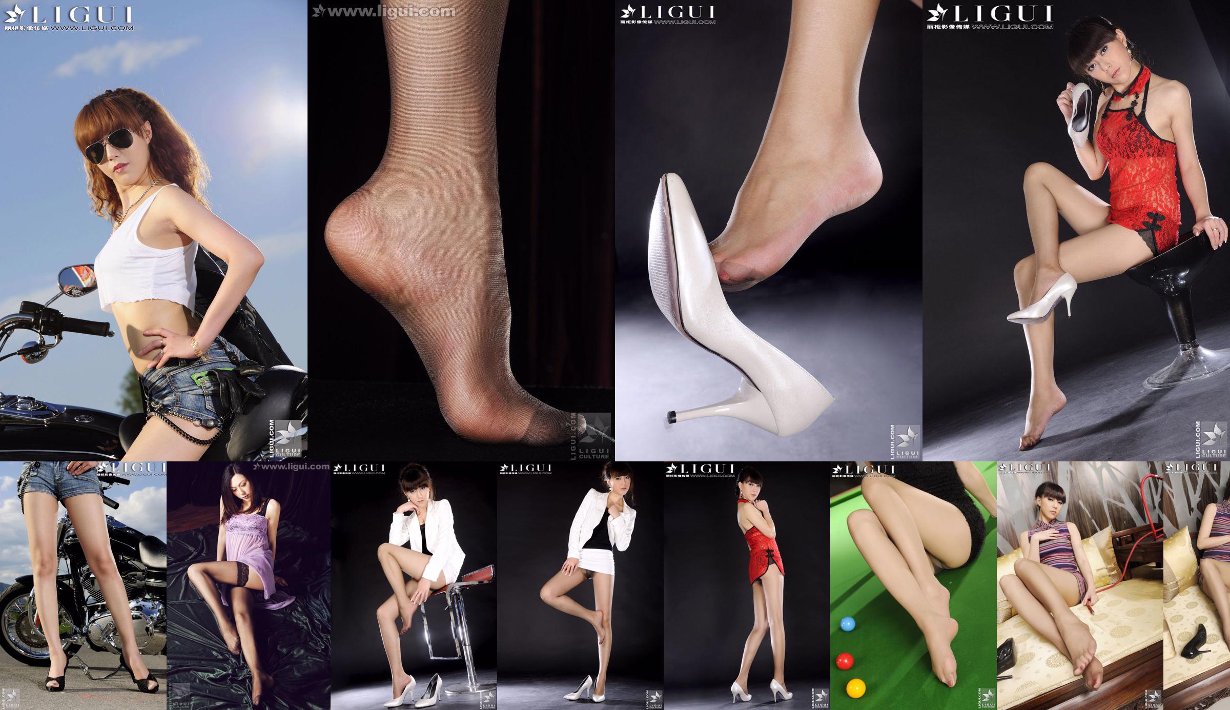 Model Cherry "De nieuwe gunst van de modewereld" [丽 柜 LiGui] Foto van mooie benen en jade voeten No.858c06 Pagina 1