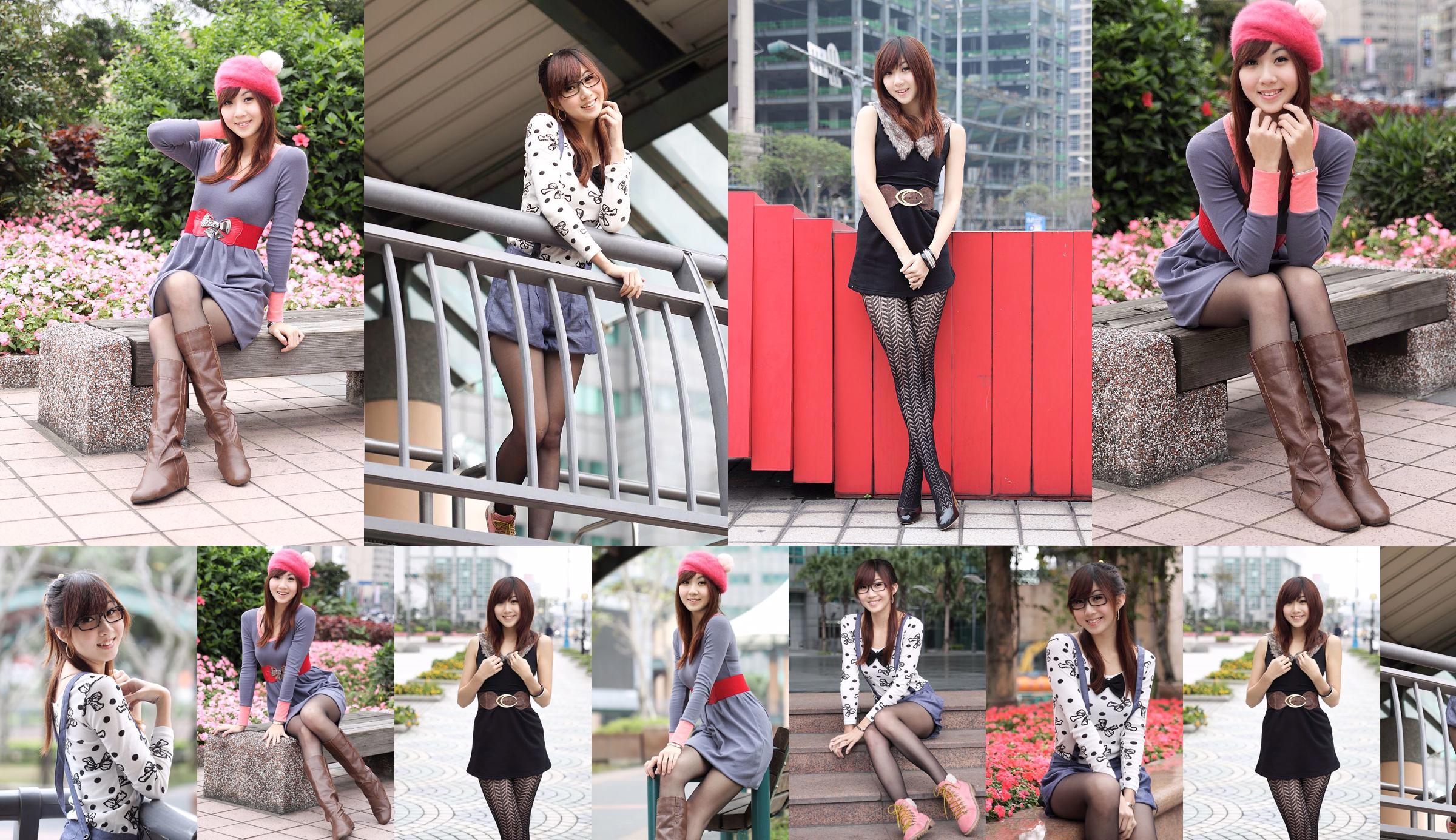 Photo Collection of Taiwan's Pure Beauty Angel "Black Silk Street Photographs" No.4aeedd Page 1