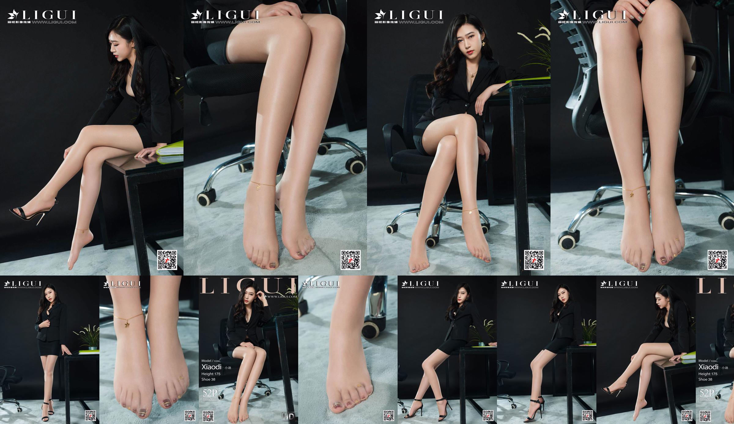 นางแบบ Xiao Di "Ross OL High-heeled Legs" [丽柜 LiGui] Internet Beauty No.6da03d หน้า 1