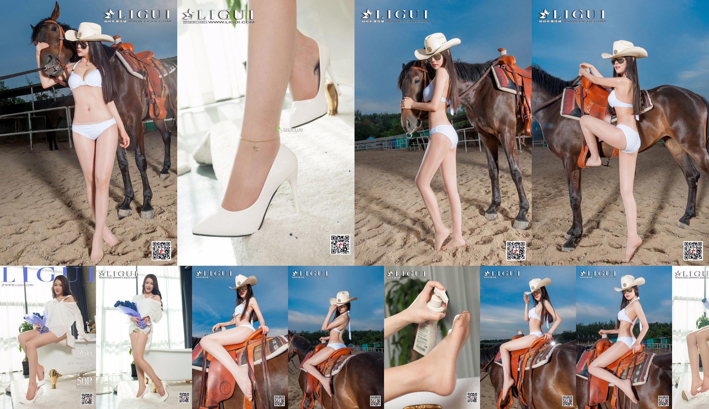 Model kaki Yoki "Bikini Girl" [丽 柜 Ligui] Kecantikan internet No.a7de72 Halaman 6