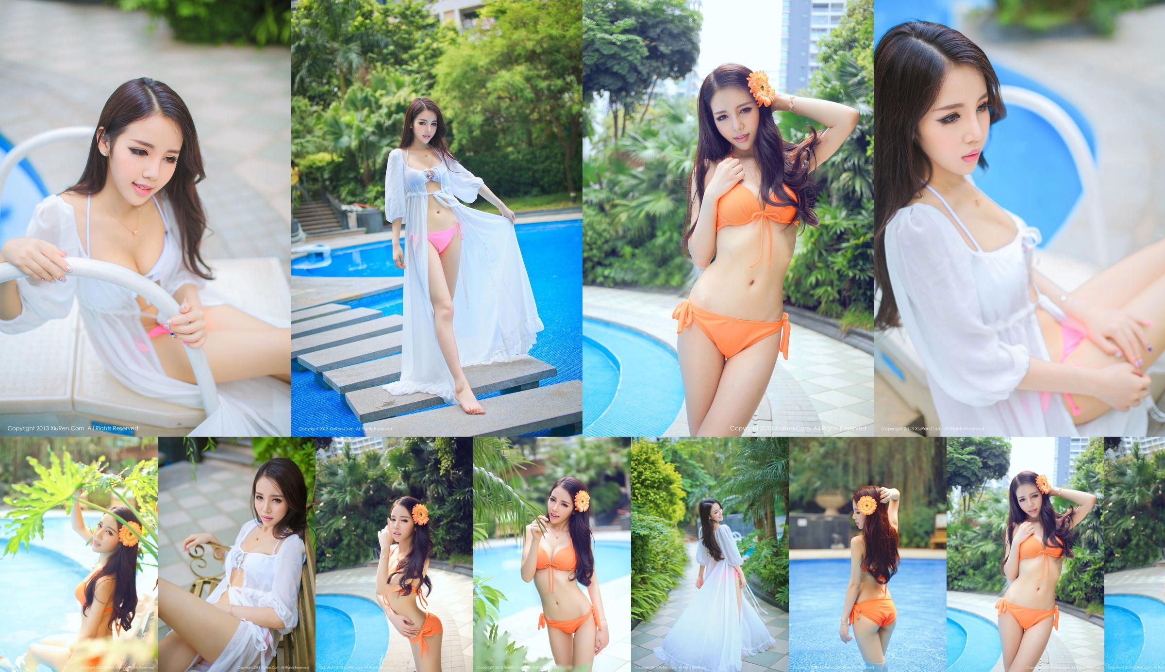 Oxygen Beauty@VikiChing Bikini [秀人网XiuRen] No.019 No.ec8489 Page 1